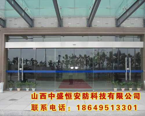 玻璃平移自動(dòng)感應門(mén)