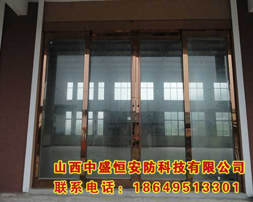 玻璃平移自動(dòng)感應門(mén)