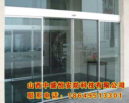 玻璃平移自動(dòng)感應門(mén)