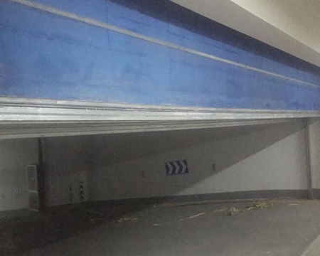 小店泰杰時(shí)代無(wú)機布防火卷簾門(mén)