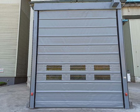 靈石啟光發(fā)電廠(chǎng)快速堆積門(mén)